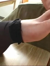 4961-Worshipping Nylon Covered Asian Feet