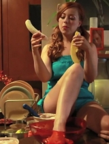 4978-Beckys FOOT FETISH Film- Beckys Banana Split